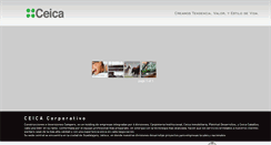 Desktop Screenshot of ceica.com.mx